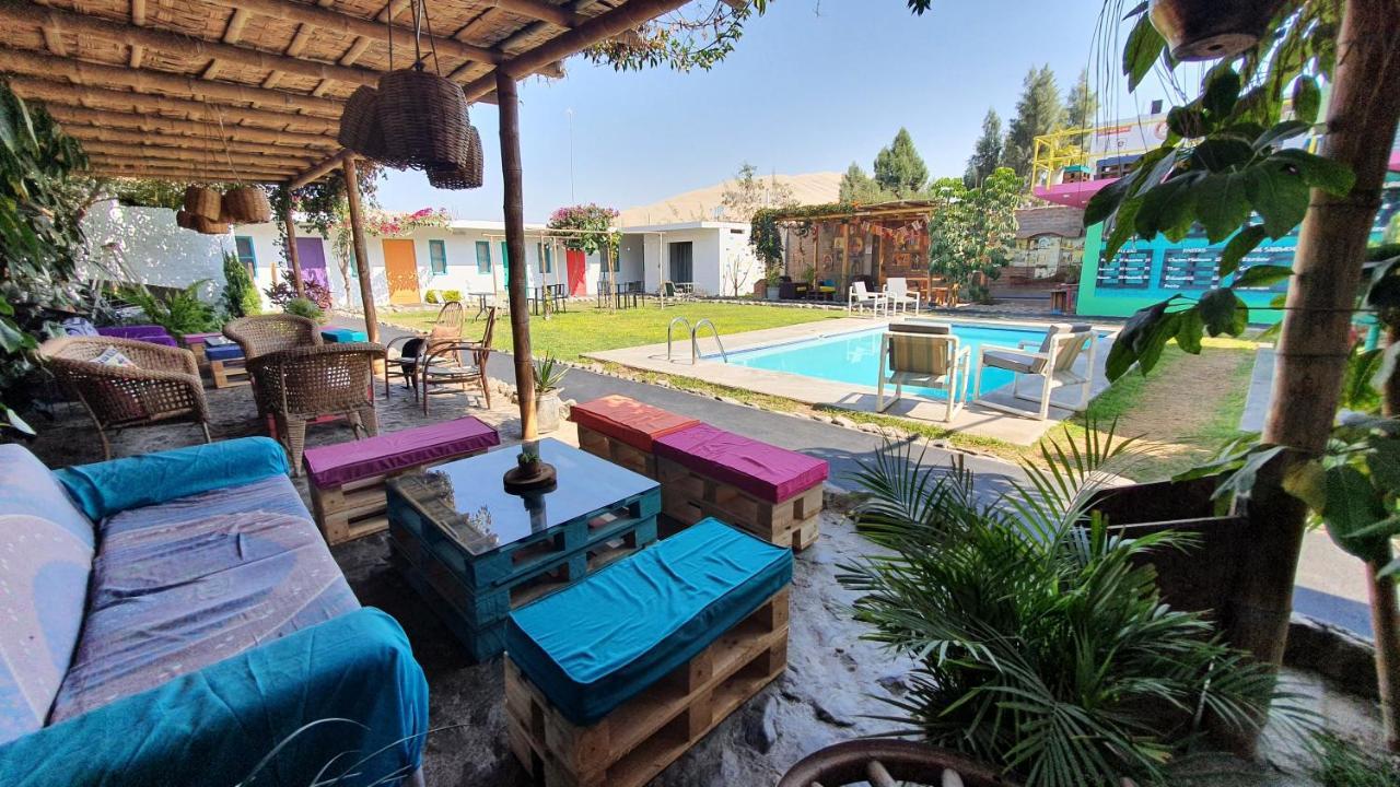 The Upcycled Hostel Huacachina Ика Екстериор снимка