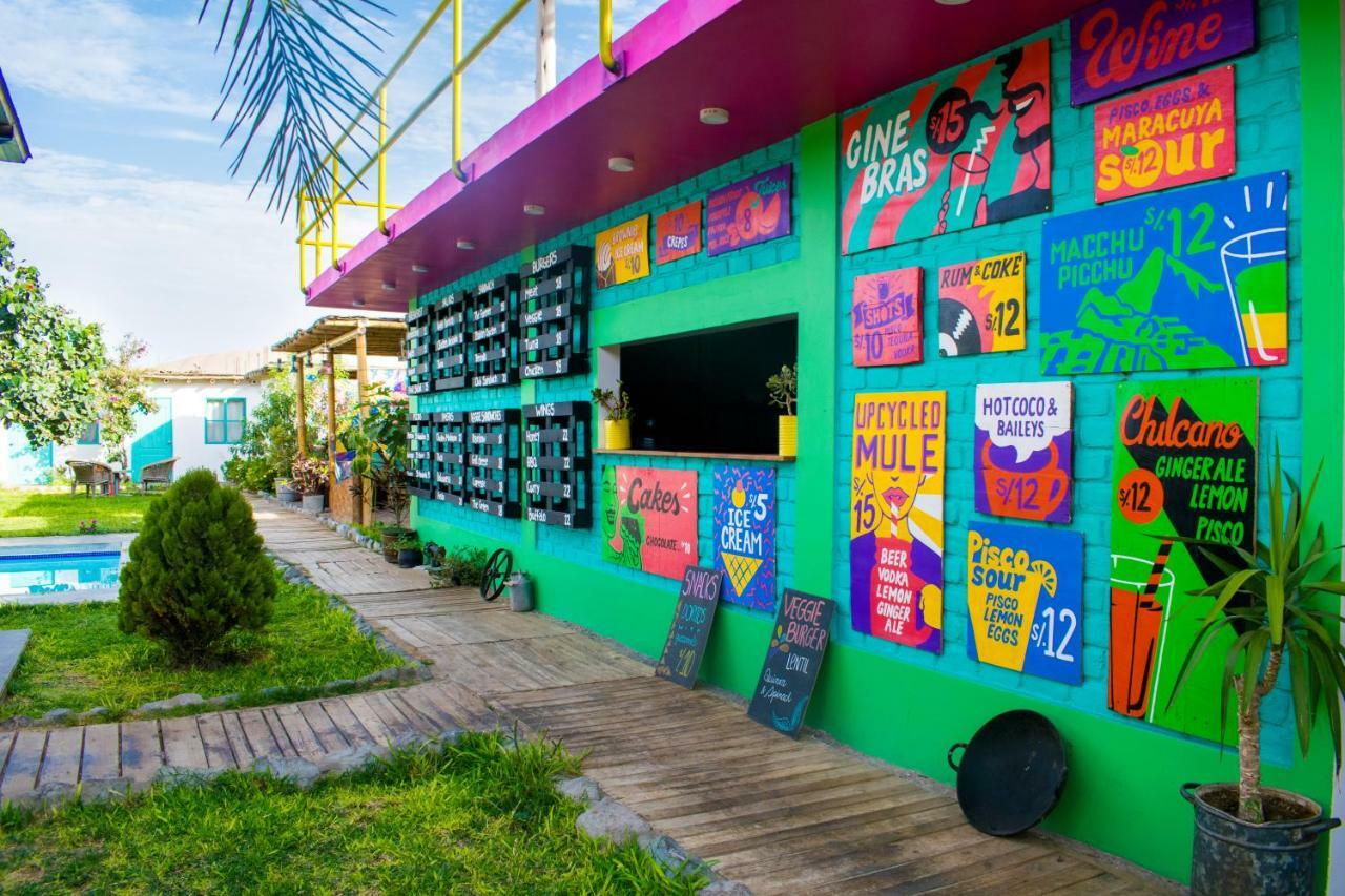 The Upcycled Hostel Huacachina Ика Екстериор снимка