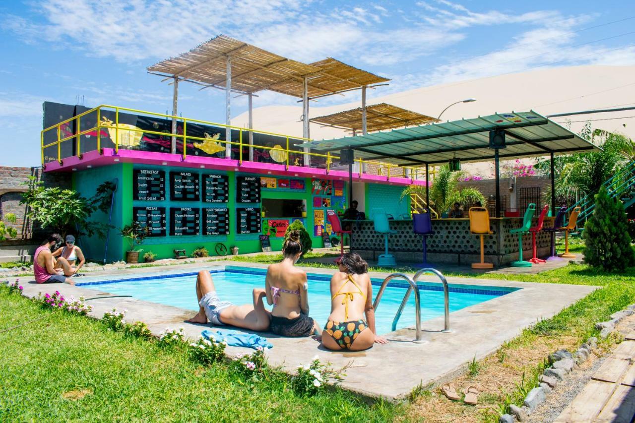 The Upcycled Hostel Huacachina Ика Екстериор снимка